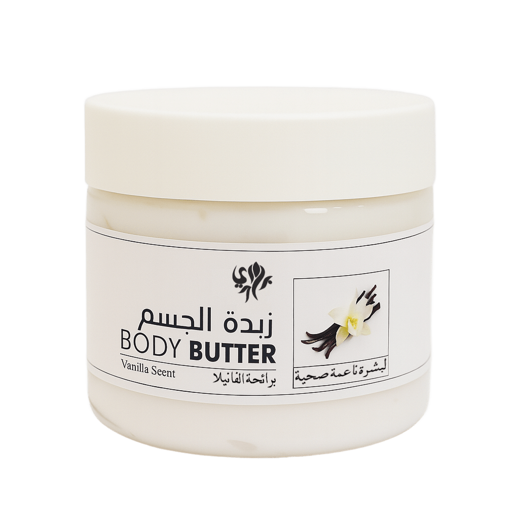 زبدة الجسم بالفانيلا